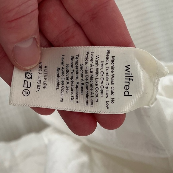 Aritzia Wilfred Baggy Peplum Top - Picture 5 of 5